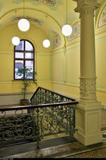 Die neue Westseite in Halle(Saale)Hbf: ein Rundgang (Bild 12)  ***  Am ersten Adventssonntag wurden im Knoten Halle (Saale) die Bahnsteige 4/5 und 6/7 samt neuem Sanitärbereich und denkmalgerecht