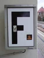 Ein Fernmeldekasten am 30.03.09 in Karlsbad Langensteinbach 