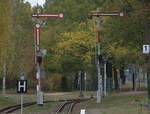 typische DR-Signale findet man bei der Cottbusser Parkbahn.