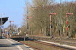 Signalanlage im Bahnhof Niebüll am 22.