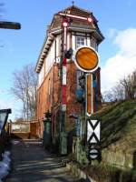 Formsignale am Stellwerksmuseum in Rendsburg