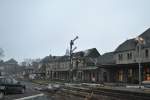Formsignal in Bahnhof Goslar, am 21.11.2010, auf Ausfahrt ca.