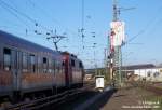 RE mit Br 111 am Einfahrsignal von Schwerte. 2006