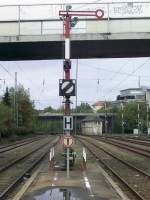 Ausfahrsignal in Villingen (Schwarzw)