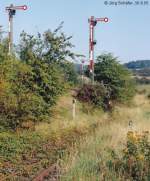 Stilleben westlich von Groenlder – leider schrieb ich mir die genaue Position nicht auf und kann heute nicht mehr zuordnen, wohin das Gleis im Vordergrund fhrte...
