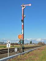 Formsignal bei Derkum - 17.02.2014