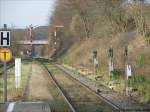 Formsignale im Bahnhof Billerbeck