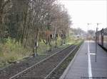 Formsignale im Bahnhof Billerbeck, 03.12.2006