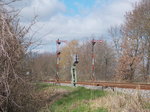 Zu den wenigen Bahnhöfen in Mecklenburg Vorpommern zählt Sponholz wo noch die guten,alten Formsignale ihren Dienst leisten.Hier fotografierte ich die Ausfahrsignale Richtung Neubrandenburg