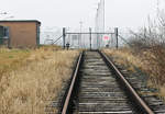 Ausgedientes Gleis ins ehemalige NATO-Kraftstofflager bei Rheinbach - 21.03.2018