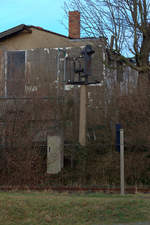 Lost Places , stillgelegte Kursbuchstrecke 314 Bad Schandau - Bautzen, Straße Obergurig-Großdöbschütz.