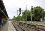 Alte und neue Lichtsignale Richtung G�ttingen, am 09.07.2026 in Sarstedt.