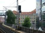 Ausfahrsignal am Bahnhof Berlin Alexanderplatz in Richtung Berlin Ostbahnhof.