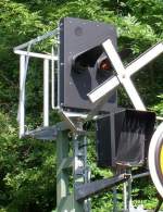 Das Einfahrvorsignal von Ottbergen aus Richtung Northeim.