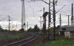 Ein Signalwiederholer zweig  Fahrt mit Geschwindigkeitsbegenzuung an  das Signal steht in der Westgruppe in Lehrte.