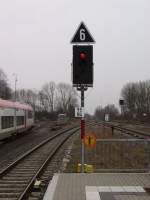 Ein Lichtsignal in Gro Umstadt am 25.02.11