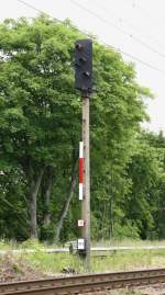 3.6.2012 Bernau (bei Berlin). S-Bahn Einfahrsignal 991.