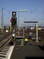 Ein KS Singal das auf KS1 steht am 13.01.13 in Bad Vilbel 