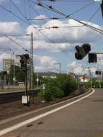 Zwei Lichtsignale in Frankfurt am Main Sd am 11.06.11