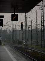 Lichtsignal am 24.08.13 in Frankfurt am Main Stadion 