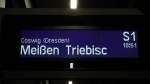 Endlich in Betrieb, die Anzeigetafeln in Radebeul Kötzschenbroda.29.12.2013 18:28 Uhr.