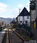 Nebenbahn der Moselstrecke von Bullay nach Traben - Trarbach.