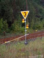 Signal Lf 1 in neuer Ausfhrung mit Akkubeleuchtung 10/2006.