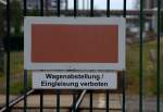 Sh2 am Tor der Wacker-Chemie in Nünchritz. 16.05.2014 14:58 Uhr.