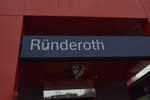Bahnhofschild aus Ründeroth.19.2.2017