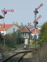 Es gibt sie noch: Form-Hauptsignale.