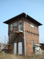 Wustermark Rangierbahnhof 23.03.2003 Stellwerk Rs V