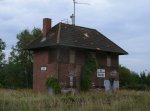 Das ehmalige Fdl Stellwerk B1 in Barth am 17.September 2011.