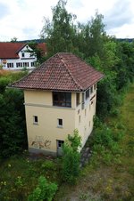 Freudenstadt Hauptbahnhof....ehemaliges Stellwerk.23.7.2016