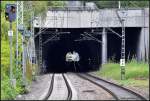 Durchblick -     Pragtunnel in Stuttgart-Feuerbach.