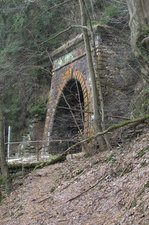 Tunnelportal im Sebnitztal.