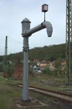 Im kleinen ehemaligen BW Groherigen, heute der Gemeinde gehrend, kann man diesen Wasserkran entdecken.