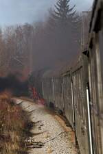 Normalerweise sind die Fahrten für die Kindergärten reserviert, aber bei einem Liebhaber wird gerne mal ne Ausnahme gemacht, und ich durfte noch eine Fahrkarte kaufen.