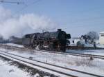 Die Sonderfahrt des UEF am 11.02.12 mit 01 1066 ins Erzgebirge.