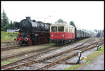 TWE VT 03 neben der am 2.7.2005 im BW Lengerich Hohne zu Gast weilenden 011066.