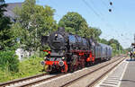 Der Amsterdamer - Dampflokomotive 01 1075 am 12.08.2022 in Rheinhausen.
