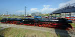 Die Dampflokomotiven 01 0509-8 und 03-1010 warten auf ihren nächsten Einsatz.