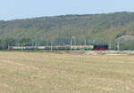 PRESS 01 0509-8 mit dem DPE 1870  Marienberger Käferzug  von Marienberg nach Naumburg (S) Hbf, am 31.08.2019 bei Schulpforte.