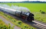 BR 01 0509-8 vor dem Sonderzug nach Wernigerode. (09.06.2012)