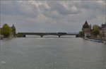 Pfingstausflug der EFZ 01 519 an den Bodensee. Sogar der Himmel hat endlich mit dem Weinen aufgehört... Konstanz, Pfingsten 2016.