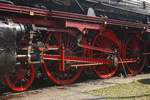 01 180 Fahrwerk im Eisenbahnmuseum Bochum Dahlhausen, April 2017.