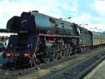 Dampflok 01 0513-0 1981 im Bahnhof Saalfeld/DDR
Archiv P.Walter
