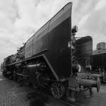 01 2066-7 Anfang April 2017 im Eisenbahnmuseum Dresden.