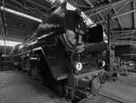 Die Dampflokomotive 01 008 war Anfang Juni 2019 im Rundhaus des Eisenbahnmuseum Bochum abgestellt.