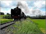 01 066 auf dem Weg nach Feuchtwangen bei Dinkelsbhl fotografiert.
(30.5.2009)