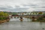 03 1010 auf der Moselbr�cke in Koblenz, April 2019.